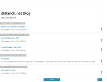 Tablet Screenshot of blog.dkranch.net
